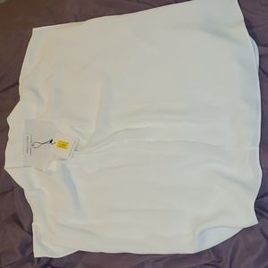 Gibson Latimer white blouse